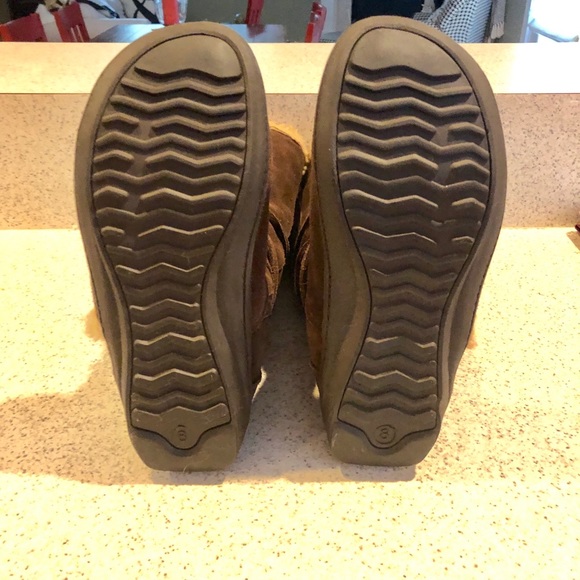 CHINESE LAUNDRY Size 8 Brown Suede Boots - Picture 4 of 4